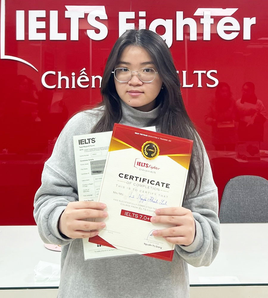 Khánh Linh 7.0 IELTS