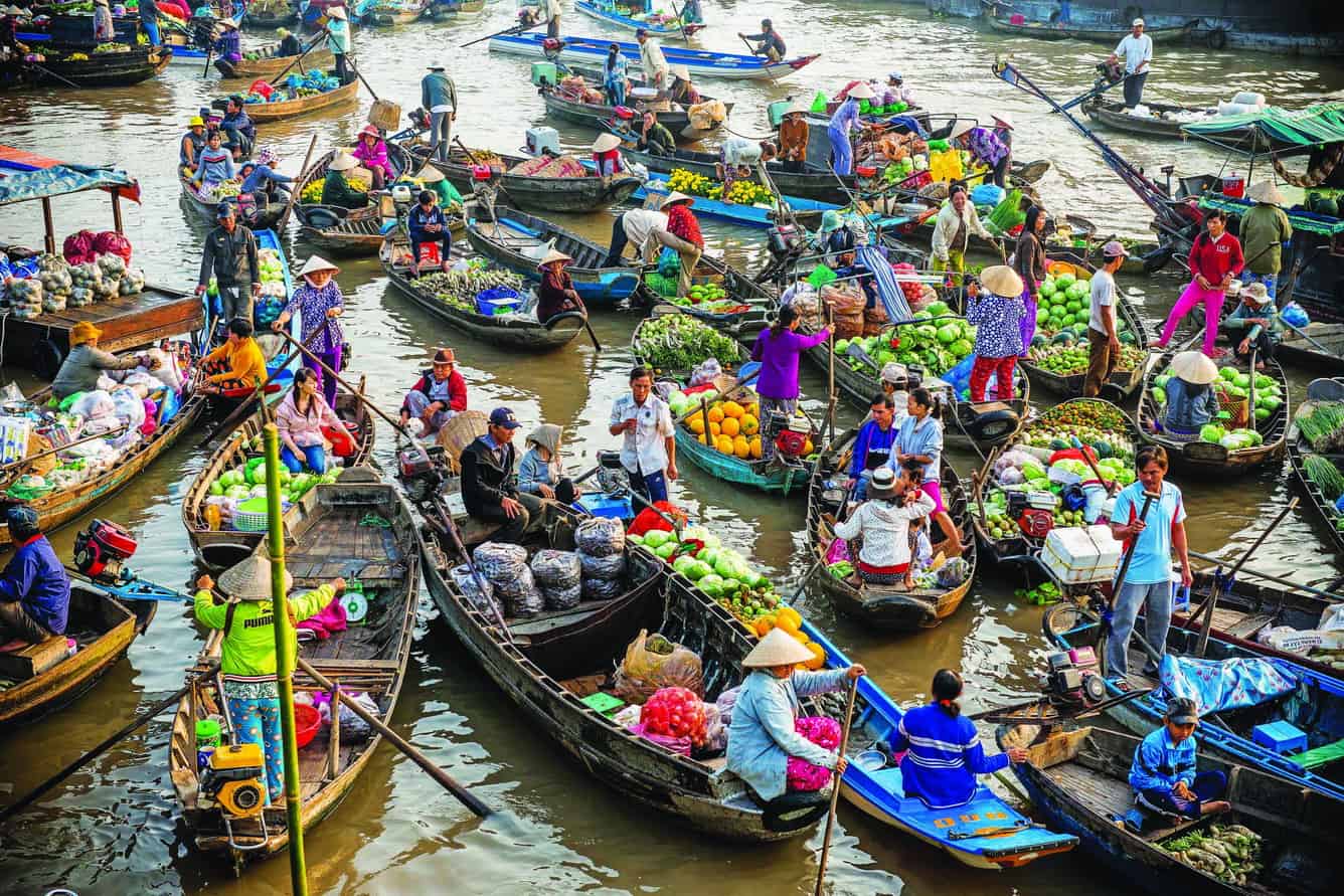 chợ nổi Cần Thơ