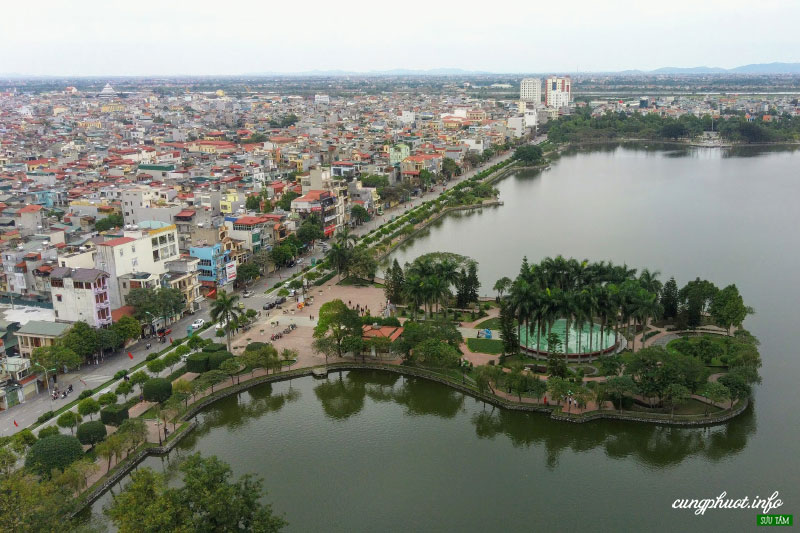 Tỉnh Hải Dương nhìn từ trên cao