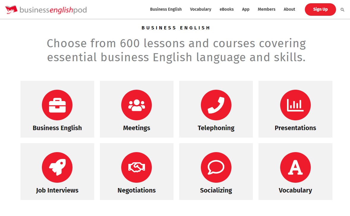 Kênh podcast Business English Pod