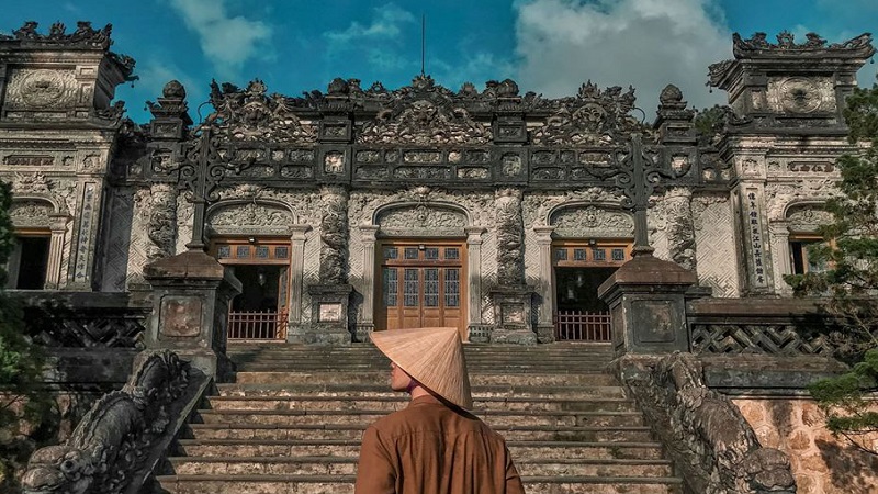 lăng Khải Định tại Huế
