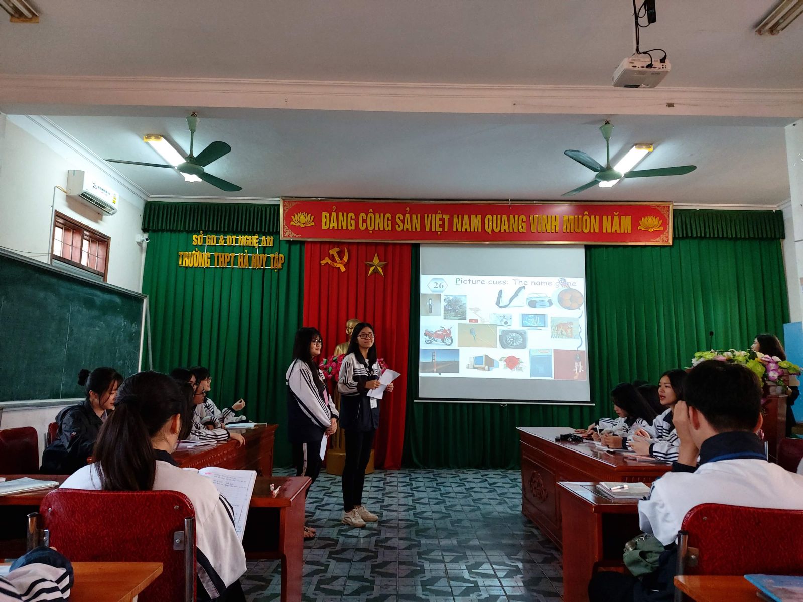 Hoạt động đào tạo của trường THPT Hà Huy Tập