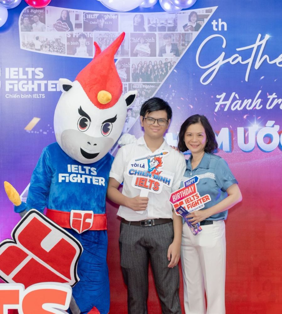 Học viên Minh Suẫn xuất sắc đạt 7.5 IELTS