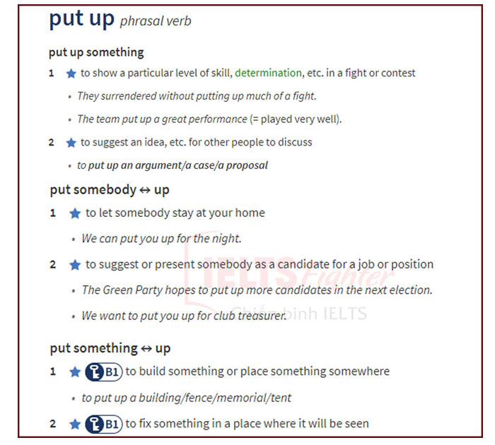 Phrasal verbs là gì - 2