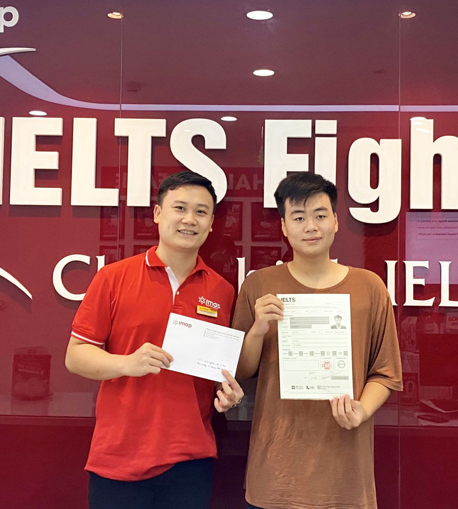 vũ thái 7.5 IELTS