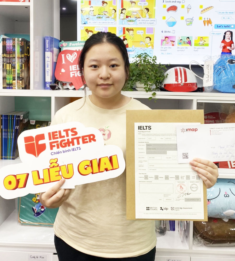 Ánh dương 7.0 IELTS