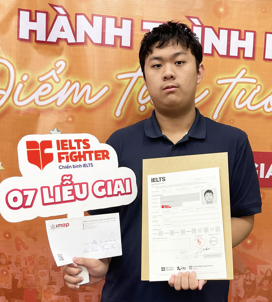 Trung kiên 7.0 IELTS