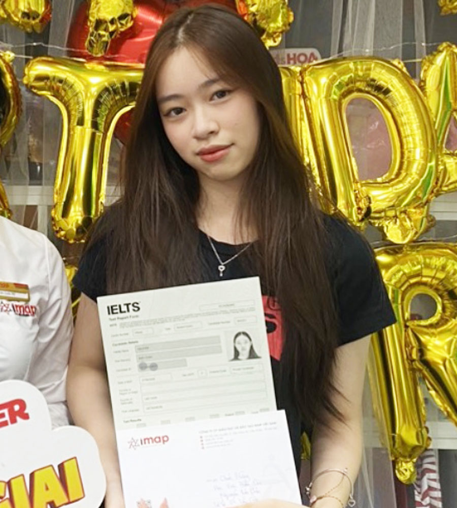 bảo châu 7.5 IELTS