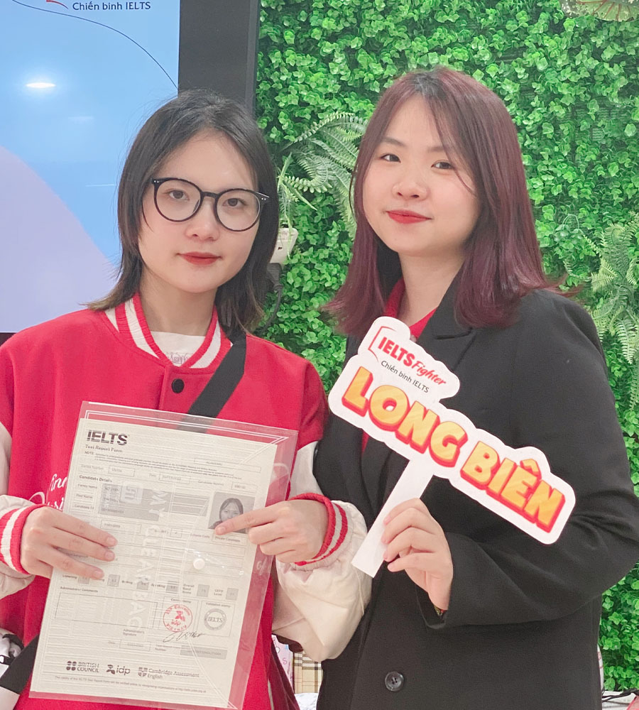 thùy linh 7.0 ielts