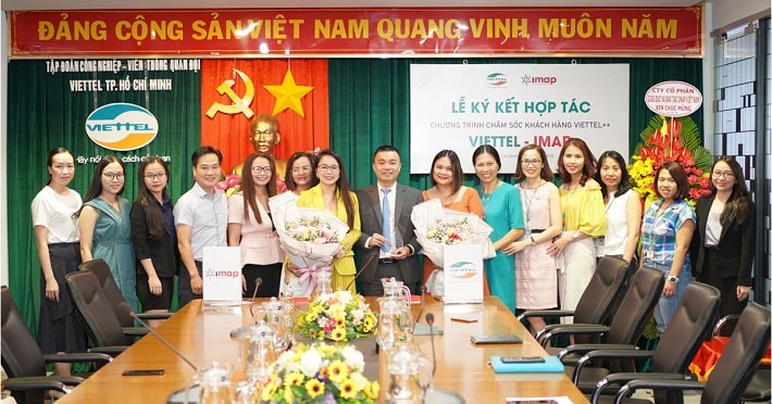 IMAP Việt Nam l&agrave; đối t&aacute;c của Viettel