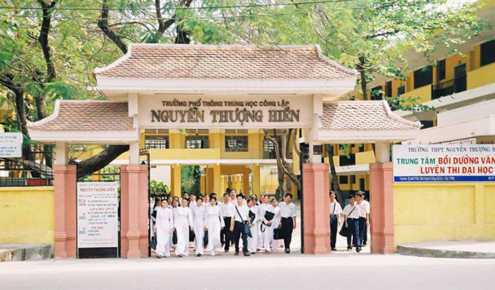 Top 12 trường THPT tốt nhất TP. Hồ Ch&iacute; Minh  -  THPT Nguyễn Thượng Hiền