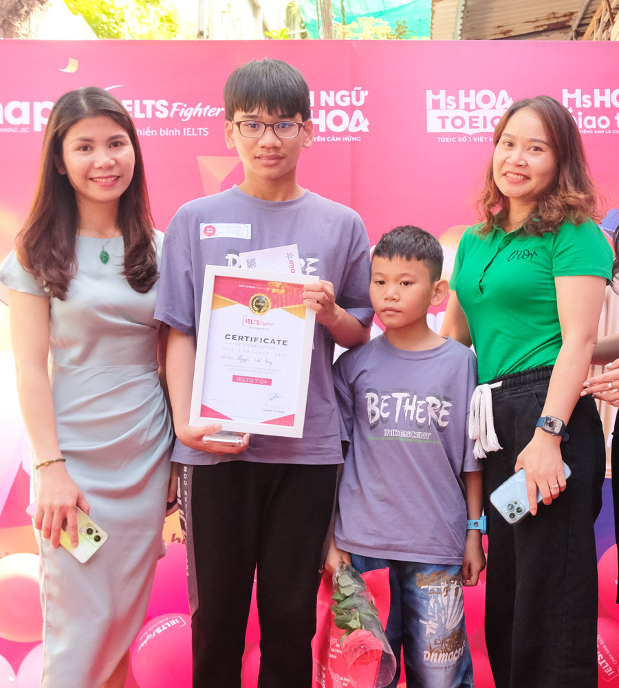 thế công 7.0 ielts