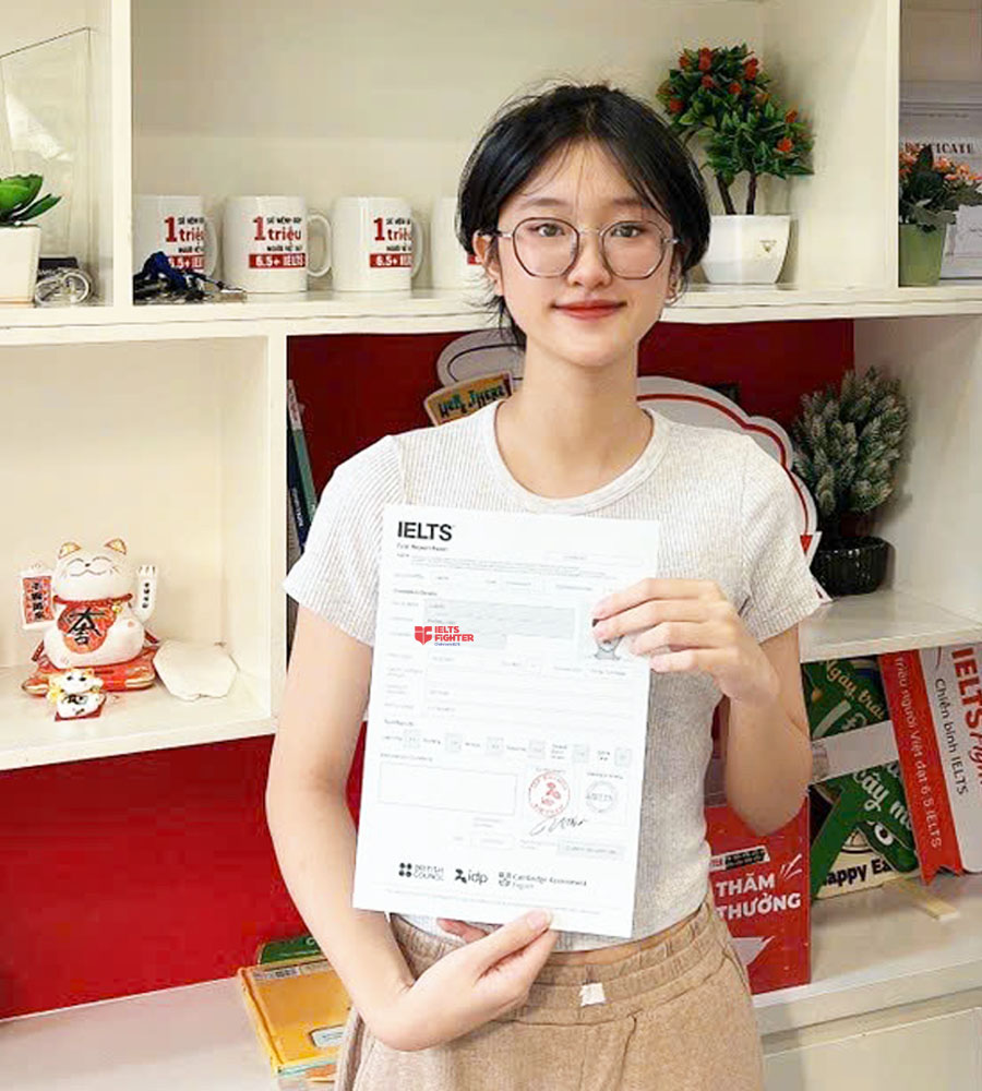 học sinh thpt lê quý đôn - Phong linh 7.0 IELTS - 1