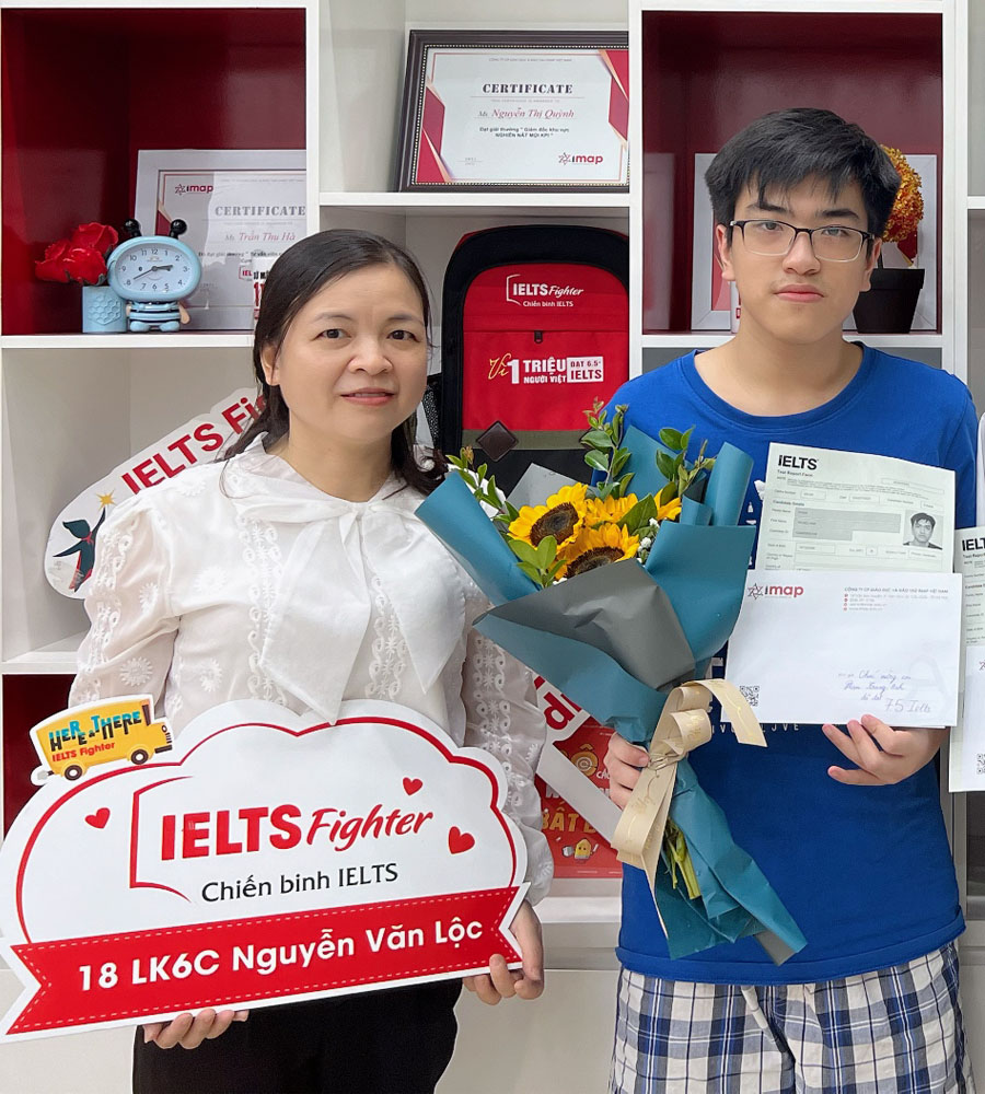 học sinh thpt lê quý đôn học ielts - 3