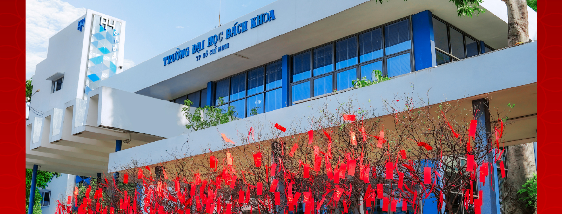 cổng trường đại học bách khoa HCM