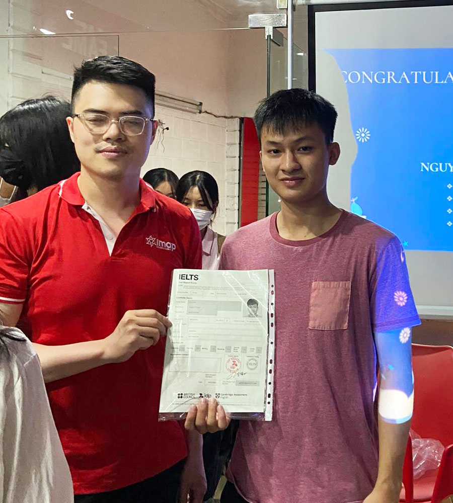 thành trung 7.5 IELTS