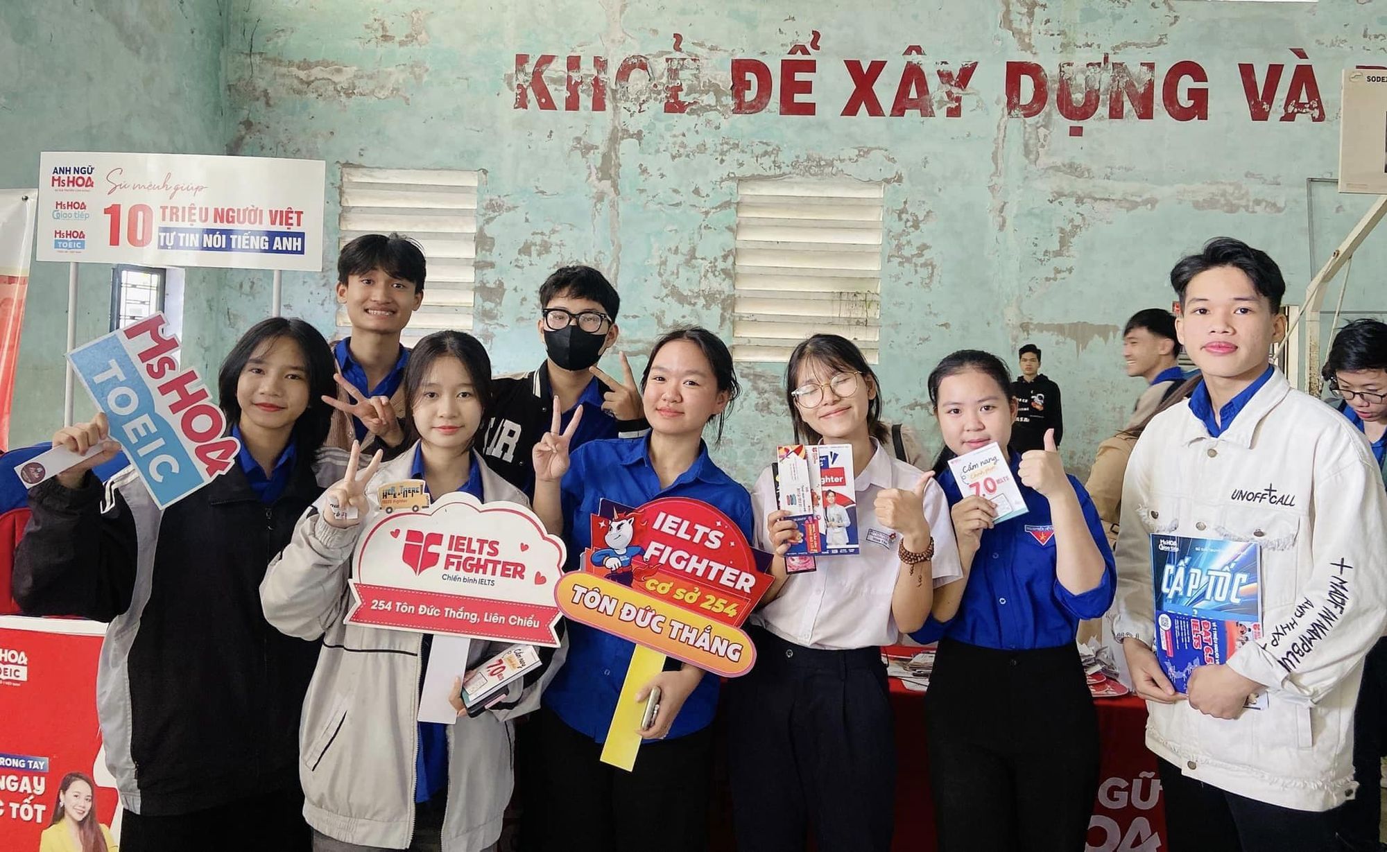 IELTS Fighter đồng hành cùng các bạn học sinh, sinh viên tại "Ngày hội sáng tạo trẻ 2024"