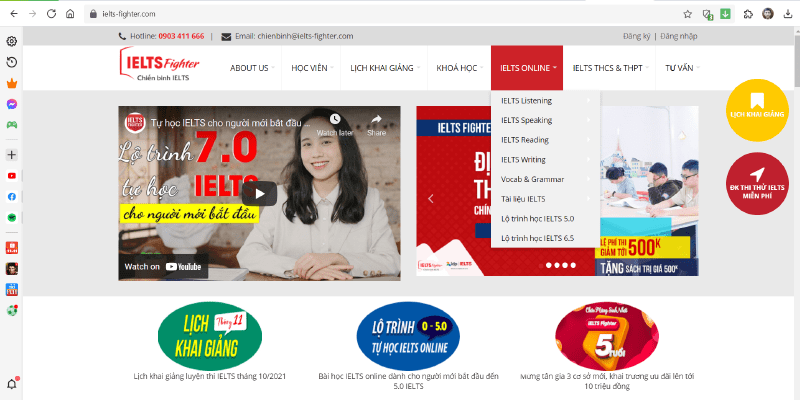 Lộ tr&igrave;nh học IELTS