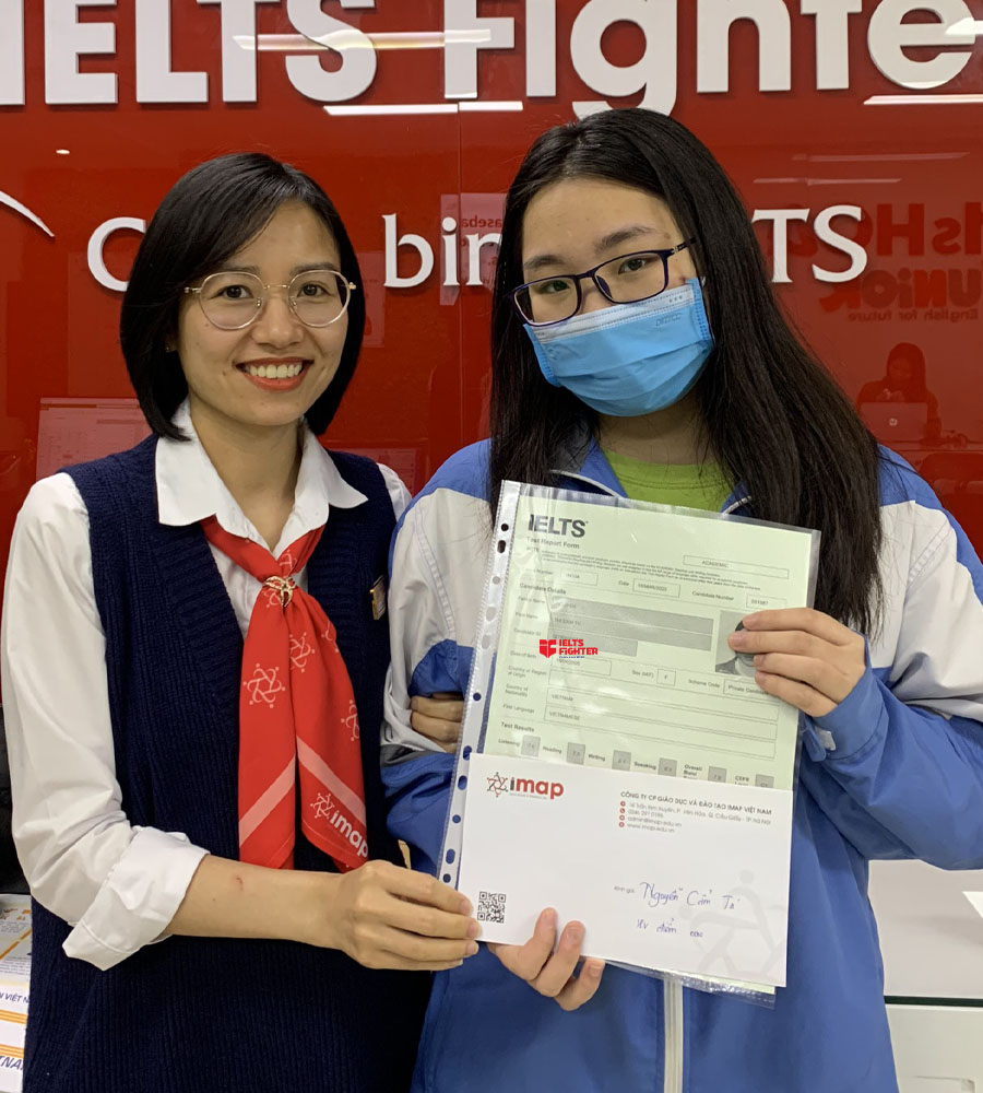 Cẩm tú 7.0 ielts