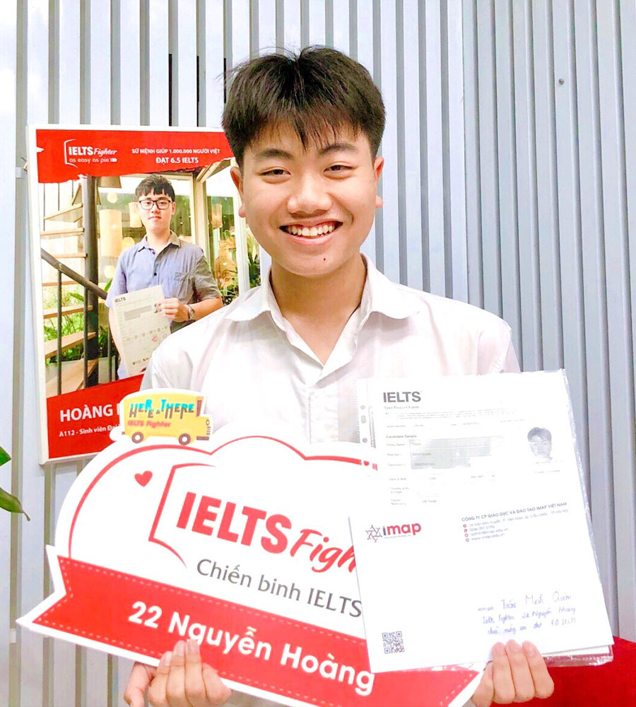 Minh quân 7.0 ielts
