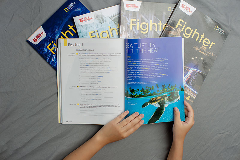 giáo trình fighter của IELTS Fighter