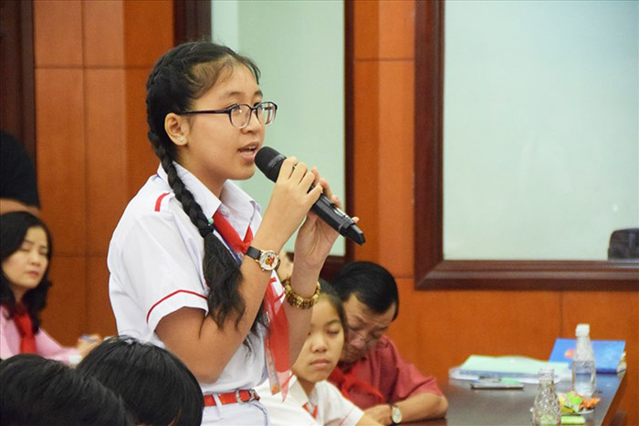Trẻ em có tiếng Anh phát biểu tự tin