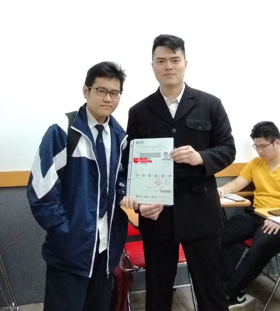 Hoàng quân 7.0 ielts