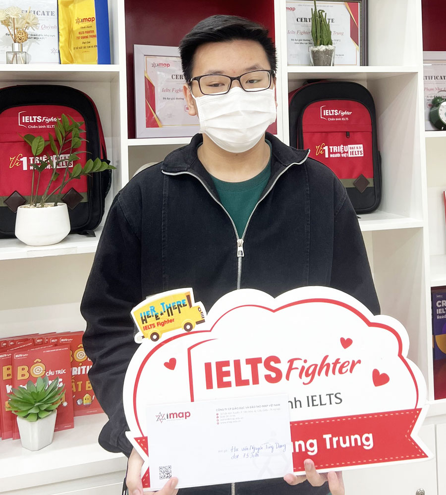 tùng dương 7.5 ielts