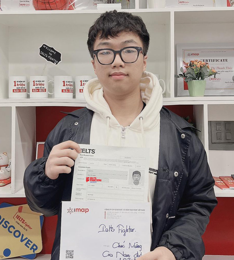 gia nam 7.0 ielts