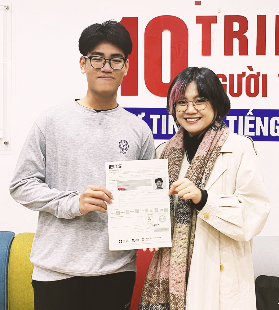 Khôi Nguyên 7.5 IELTS
