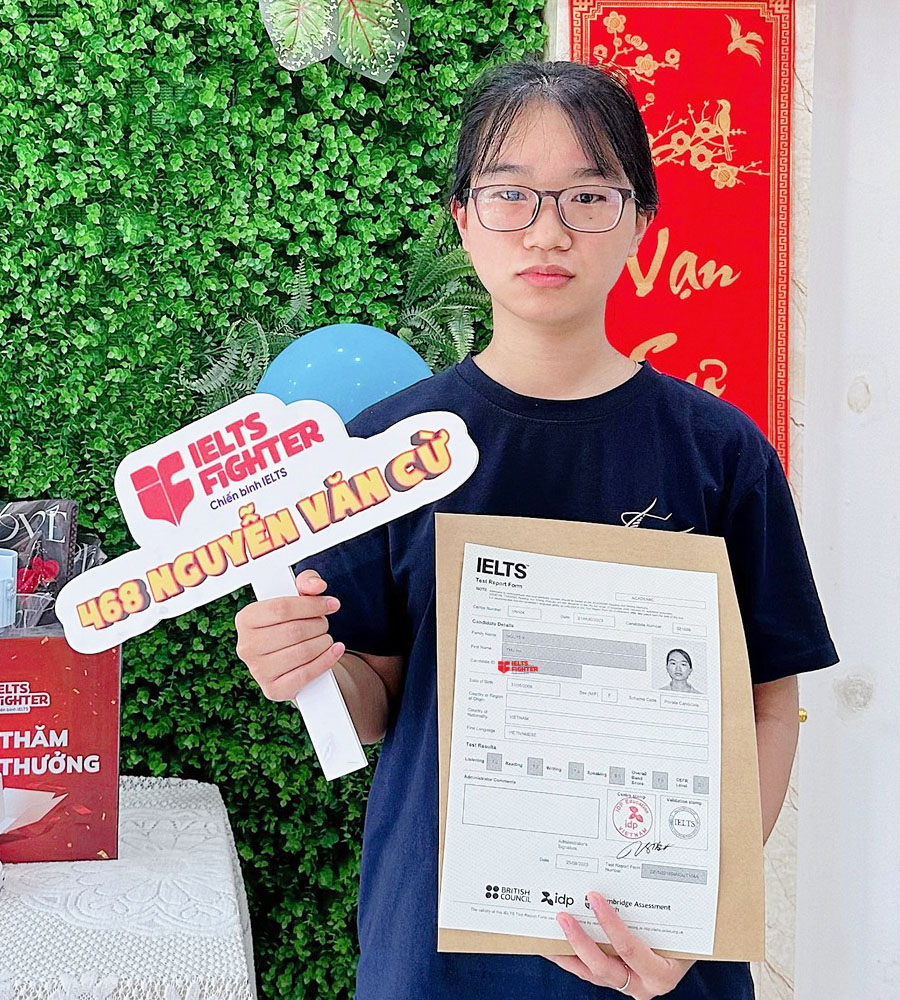 Thu hà 7.0 IELTS