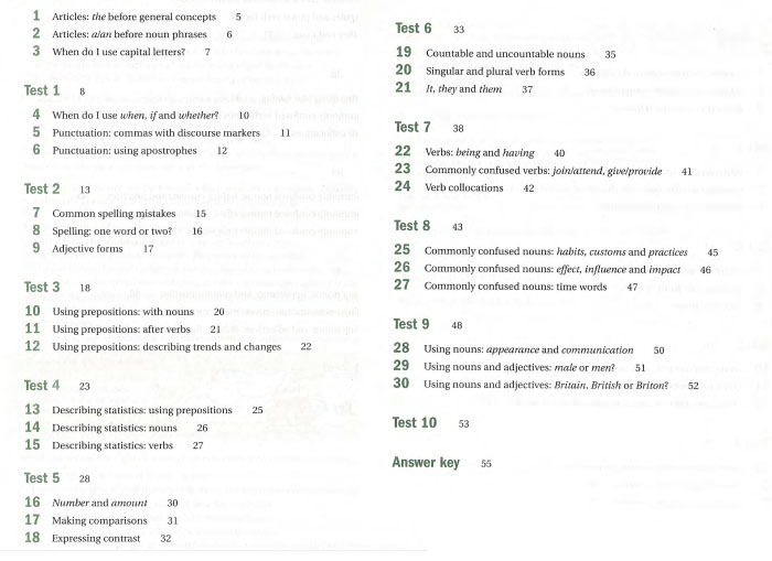 Common mistakes at IELTS advanced 1