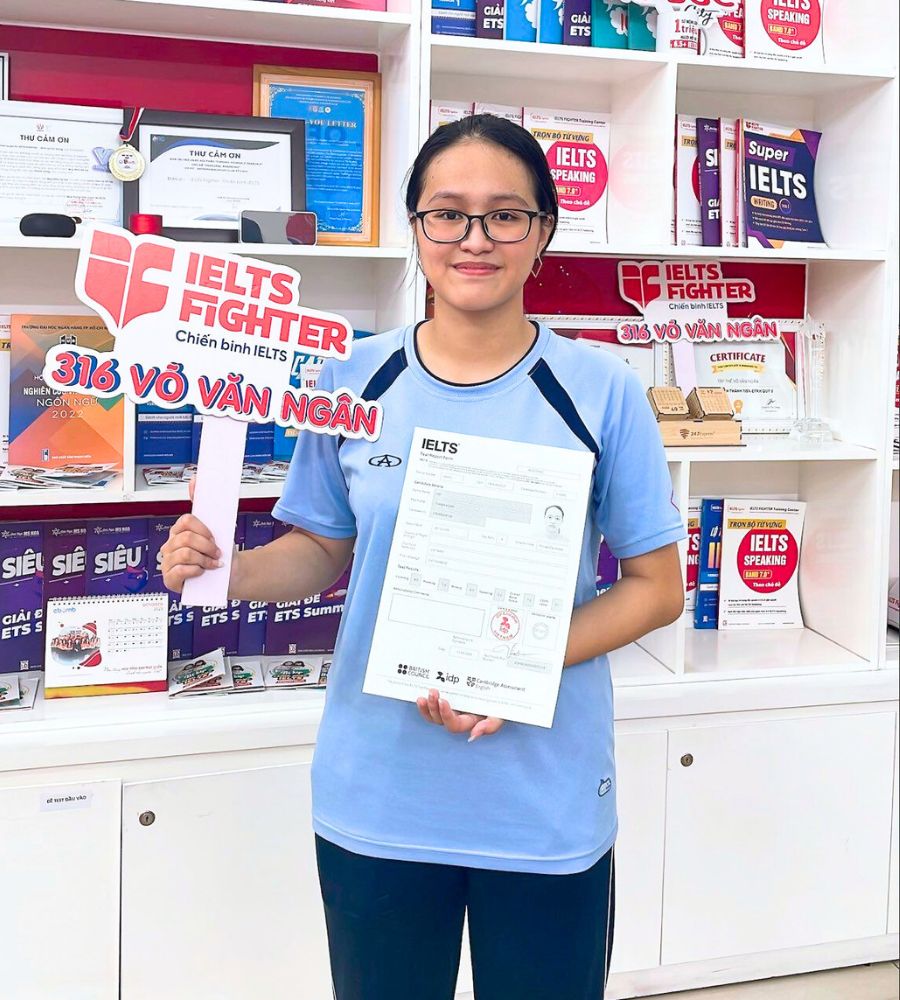 2k6 trường THPT Nguyễn Hữu Huân đạt mục tiêu 7.0 IELTS