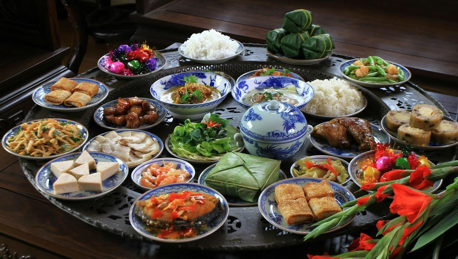 Những m&oacute;n ăn ng&agrave;y Tết