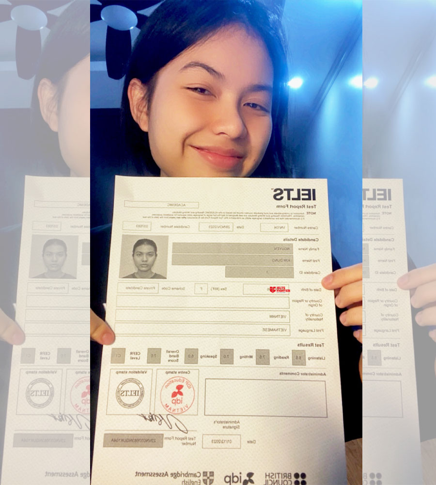 Kim Dung 7.0 IELTS