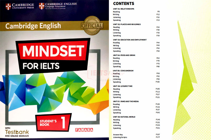 mindset for ielts 1 nội dung 1