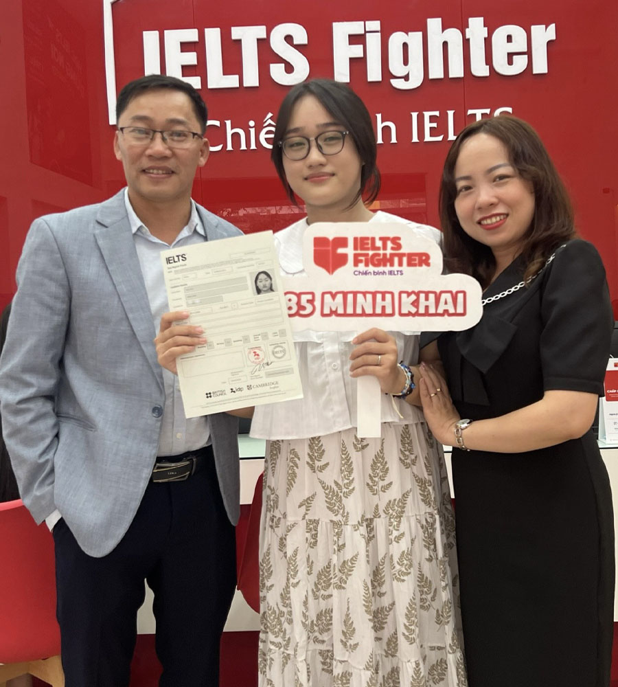 Minh anh 7.5 IELTS