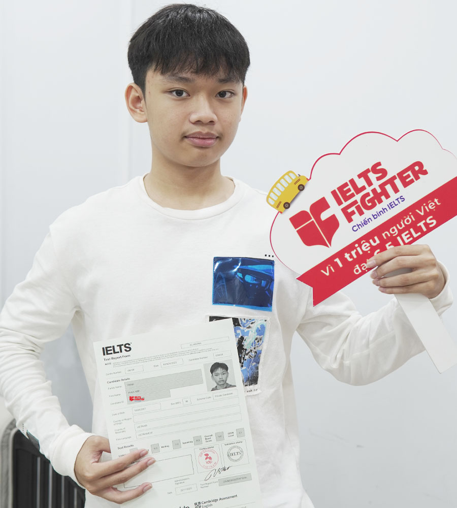 Phúc Kim 8.0 IELTS