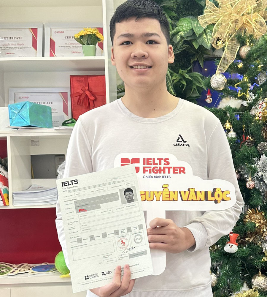 minh triết 7.0 IELTS
