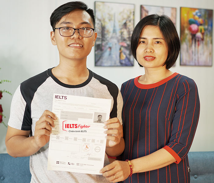 học viên review IELTS Fighter 1