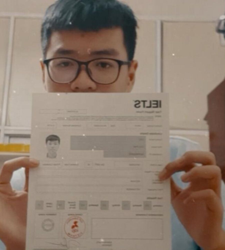 nam sinh 2k6 Đức Anh và hành trình chinh phục 7.0 IELTS